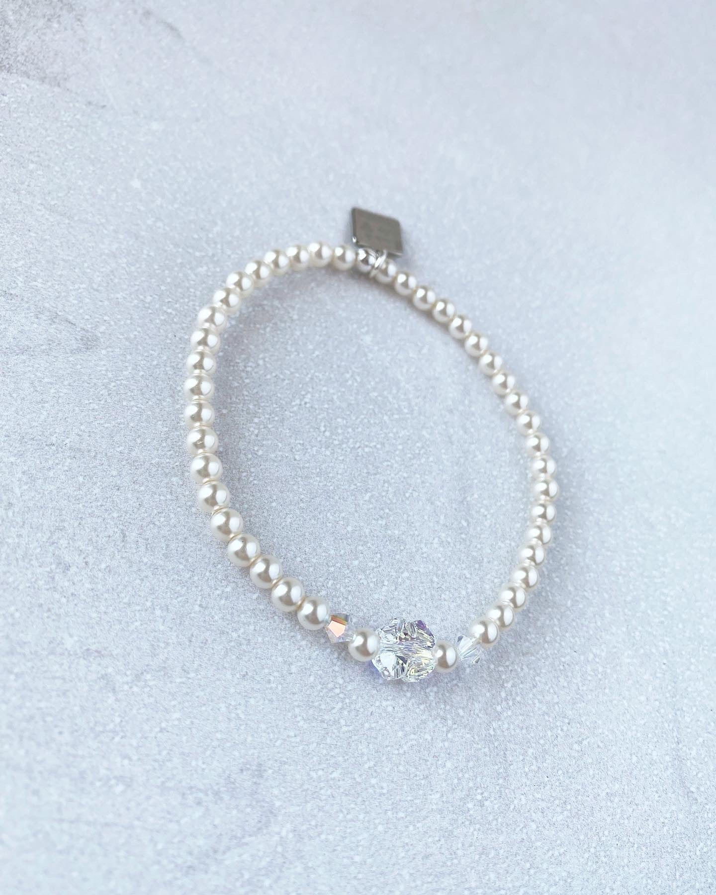 Wee bit o’ luck bracelet. Northern lights crystal