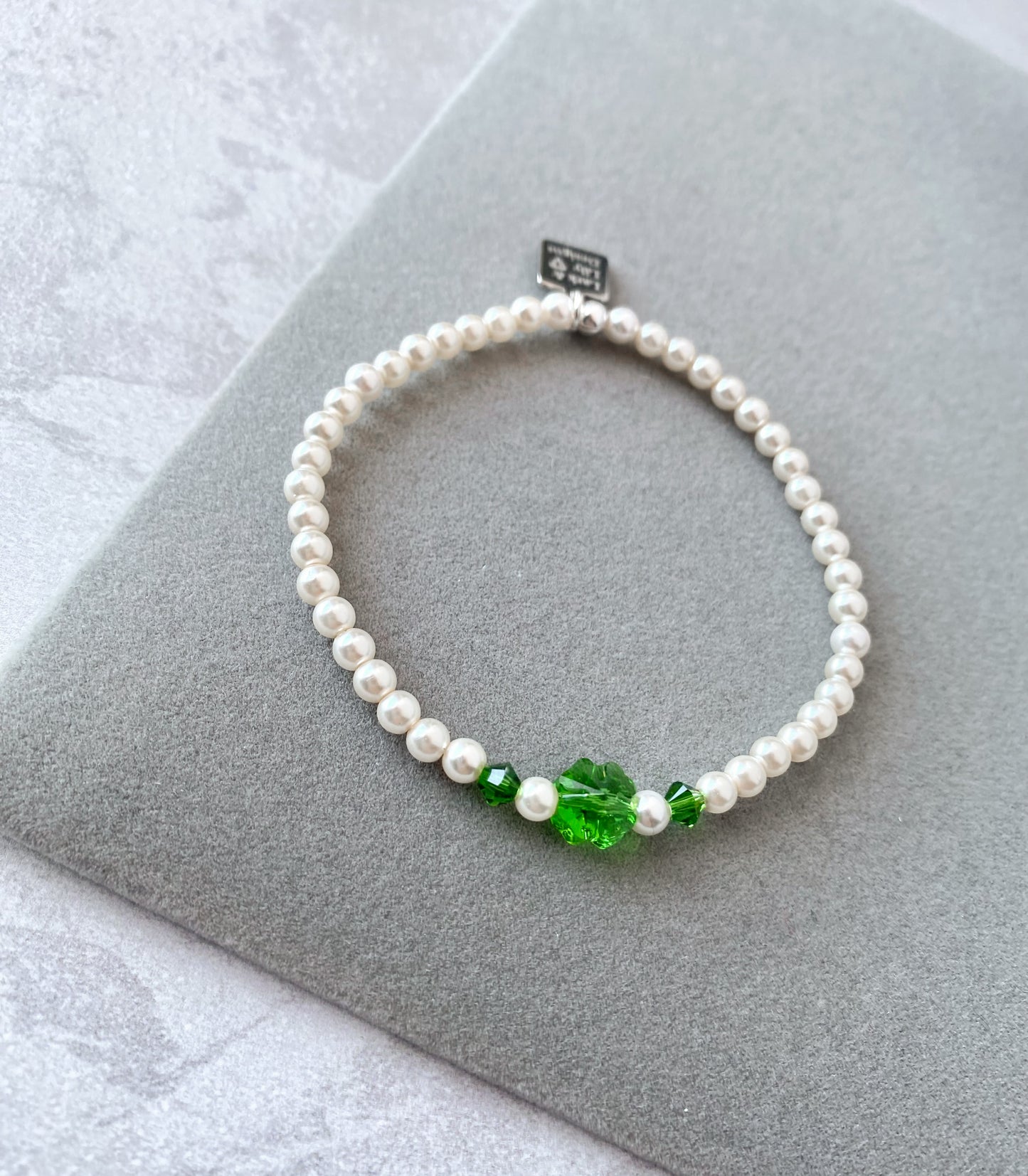 Wee Bit O’ Luck bracelet . Green