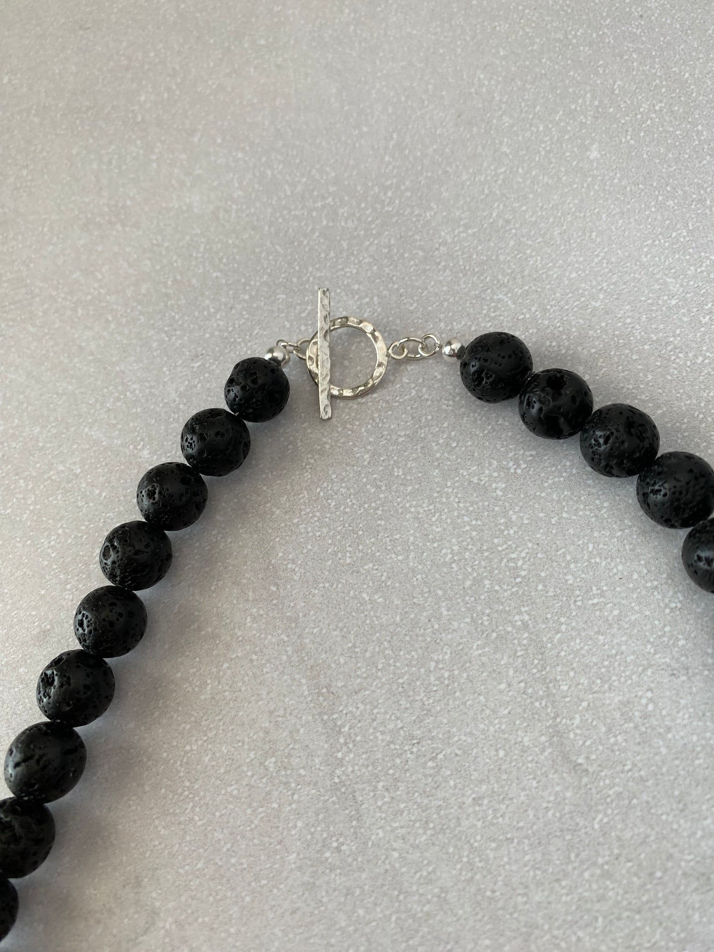 Lava Stone statement necklace