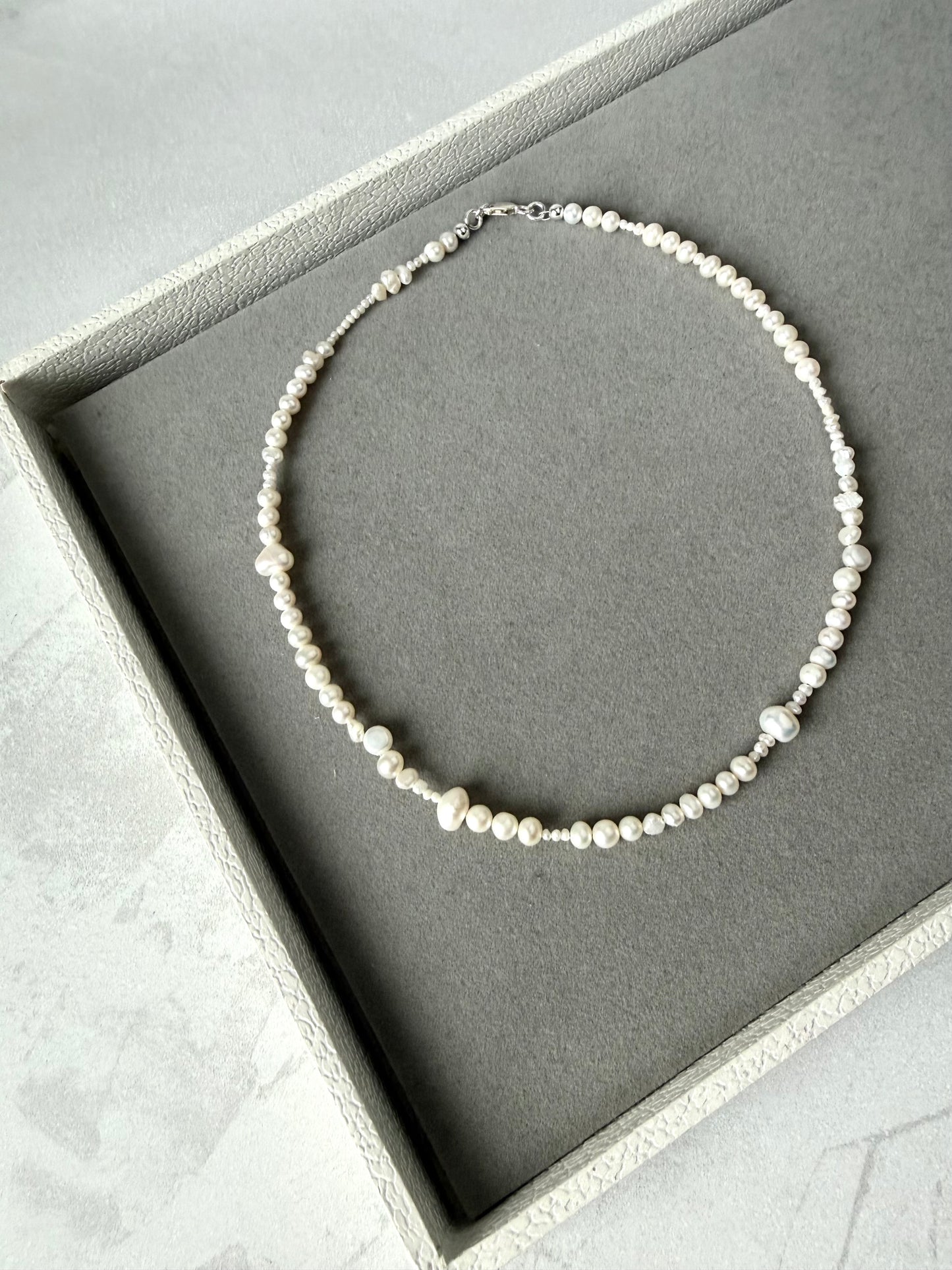 Freshwater pearl choker 2