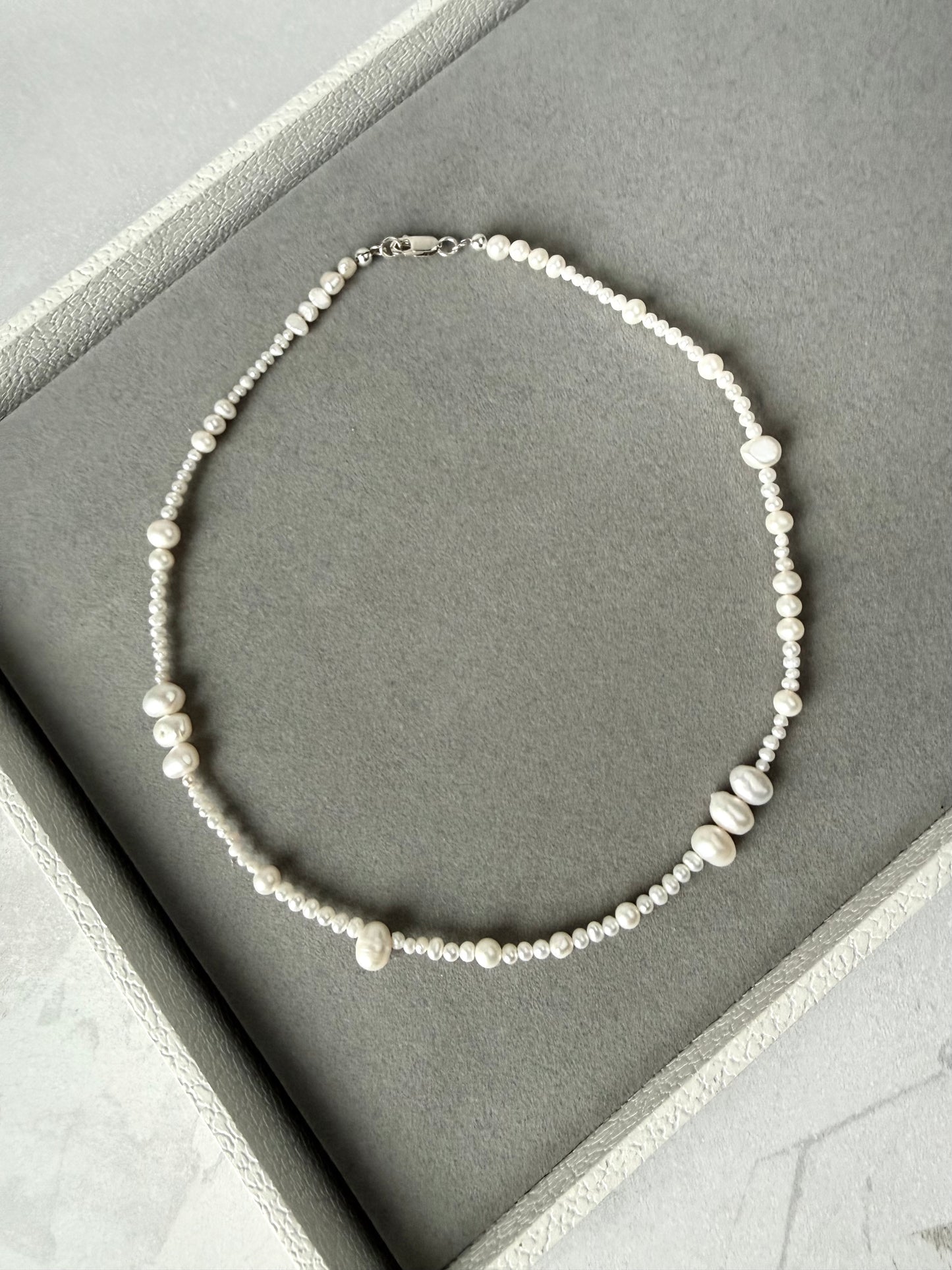 Freshwater pearl choker 1